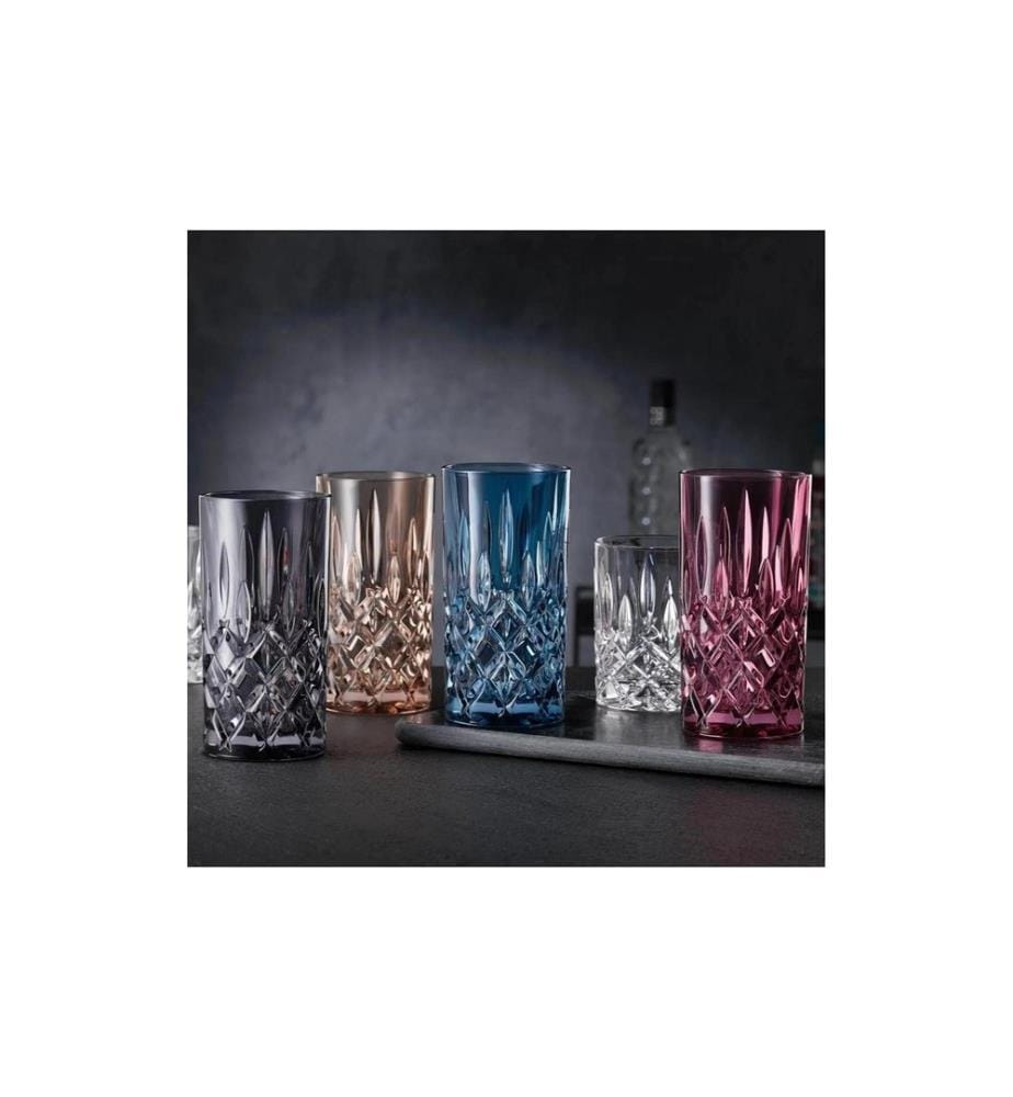 Nachtmann Verre Long drink Noblesse, Fumée, 2 pièces