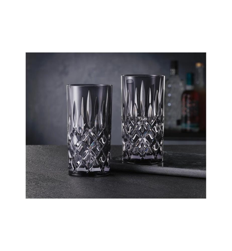 Nachtmann Verre Long drink Noblesse, Fumée, 2 pièces