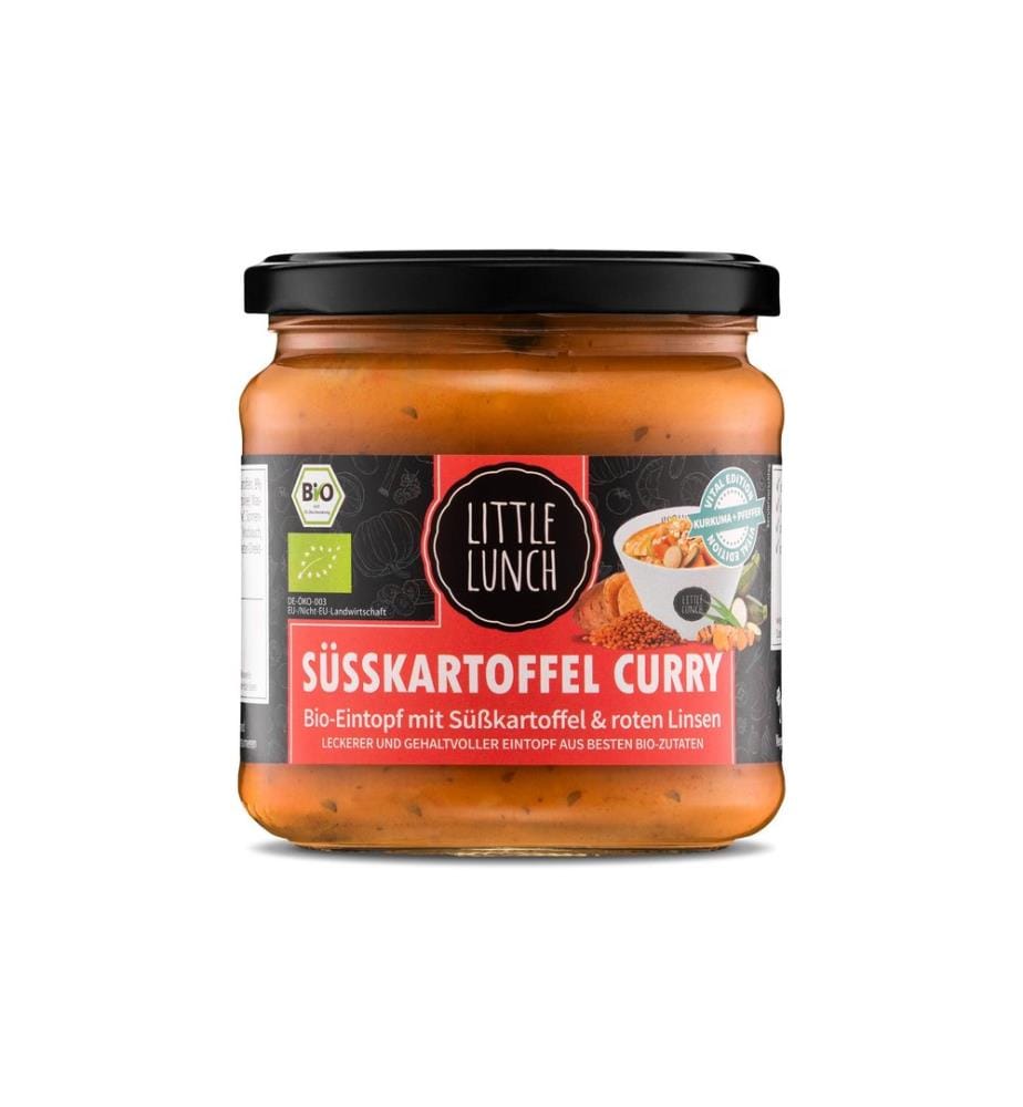 LITTLE LUNCH - Gemüseeintopf Süsskartoffel Currry Bio 350 ml