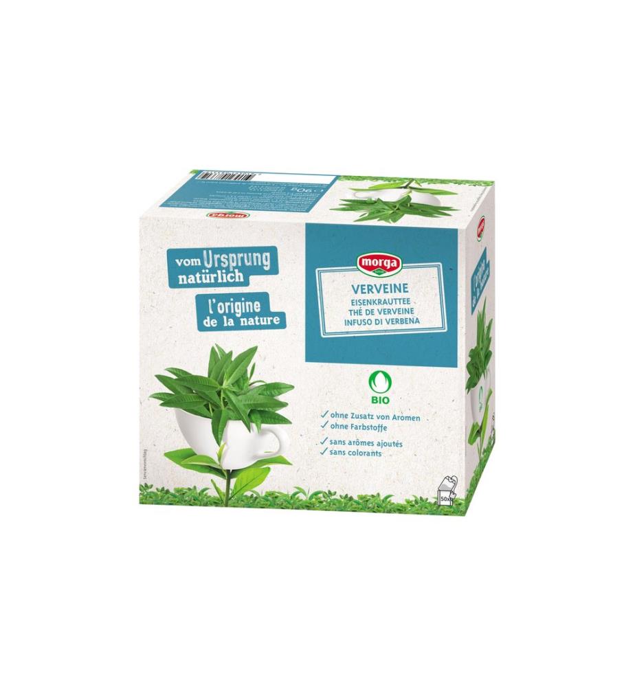 Morga - Teebeutel Bio Verveine Tee 50 Stück