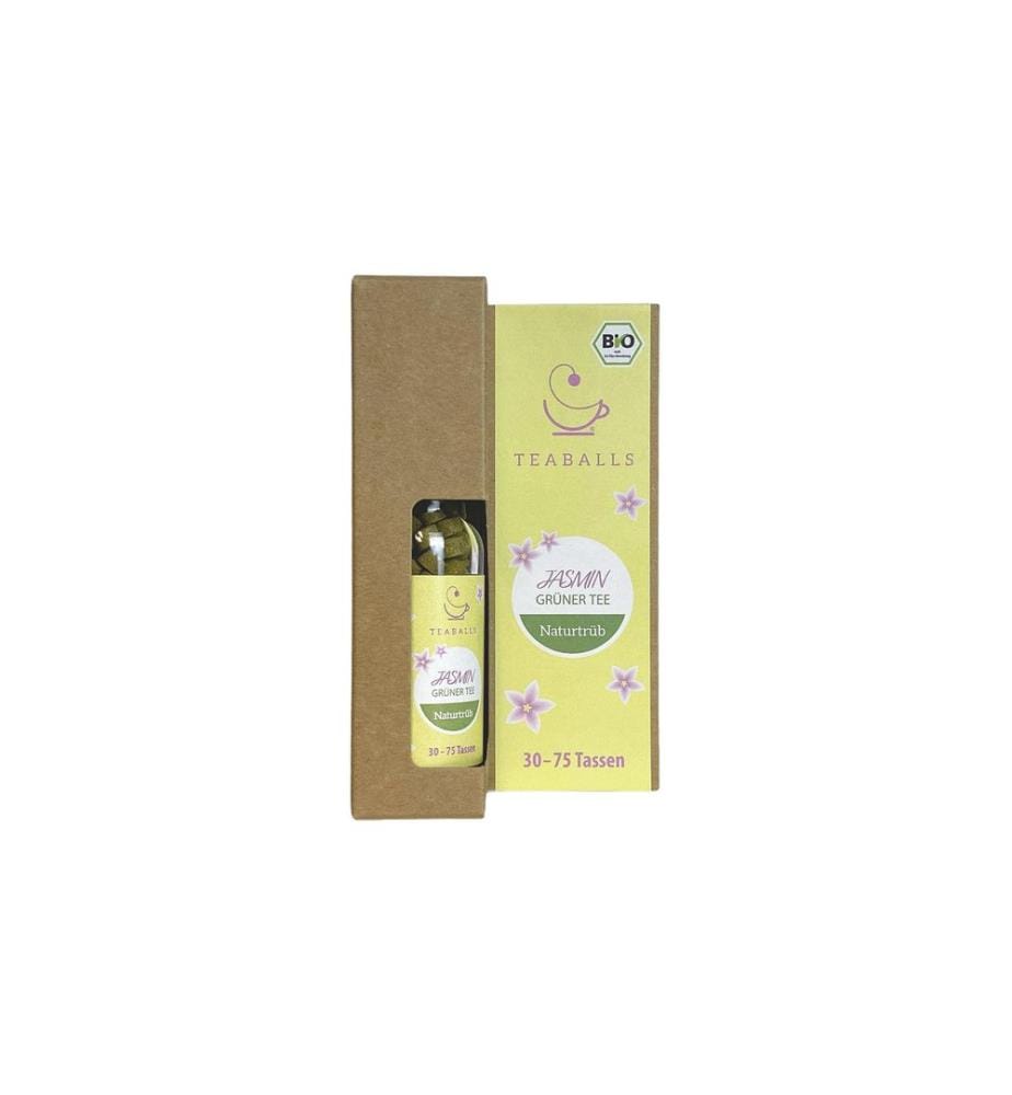 TEABALLS - TEABALLS - Jasmin Grüner Tee Bio naturtrüb 30-75 Tassen