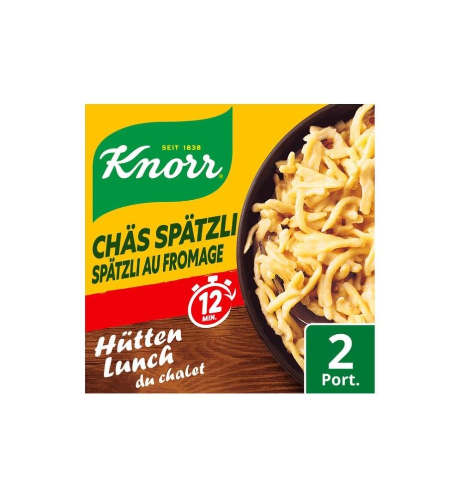 Knorr - Hütten Lunch Spätzli au fromage 2 portions