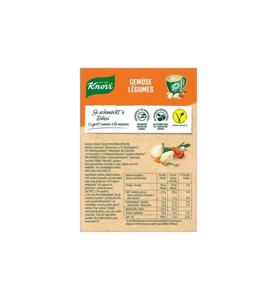 Knorr - Quick Soup Gemüse 3 Portionen