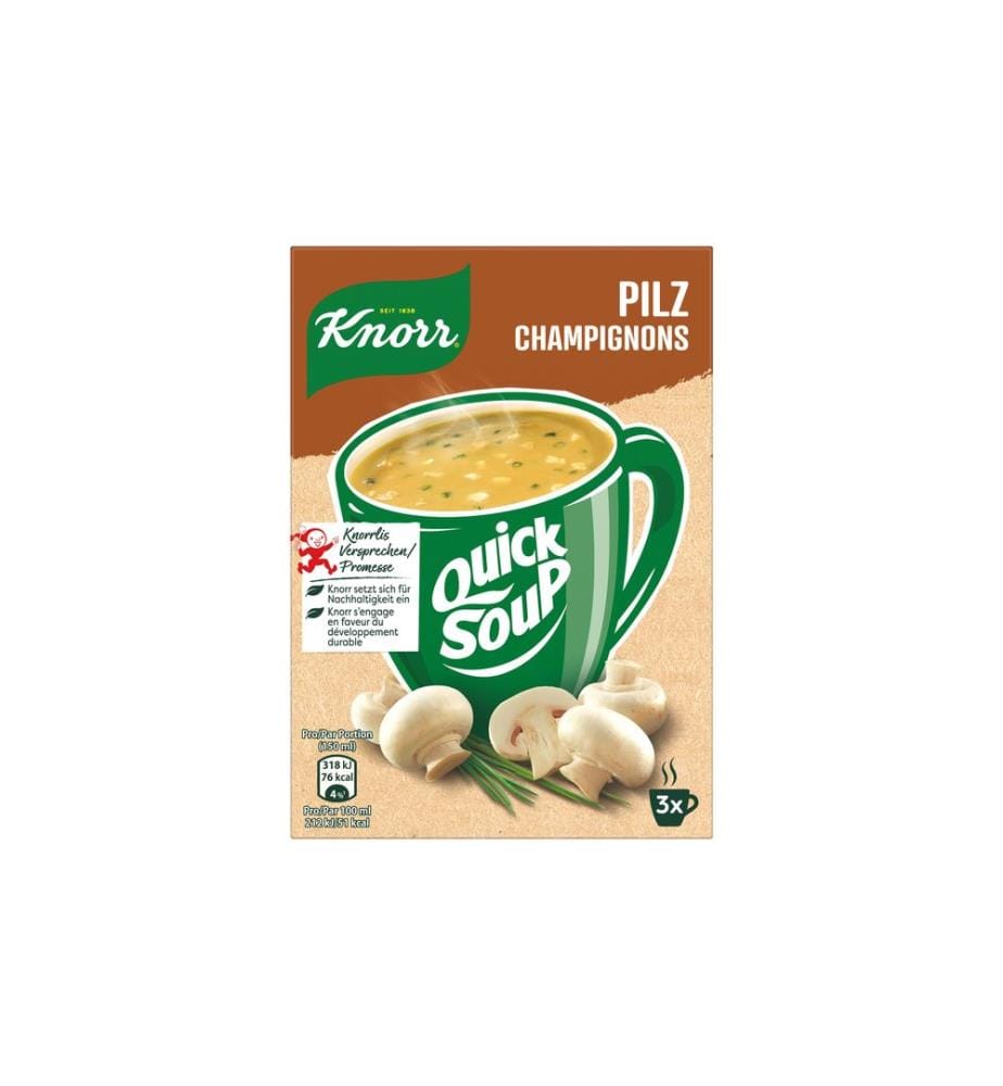 Knorr - Quick Soup Pilz 3 Portionen