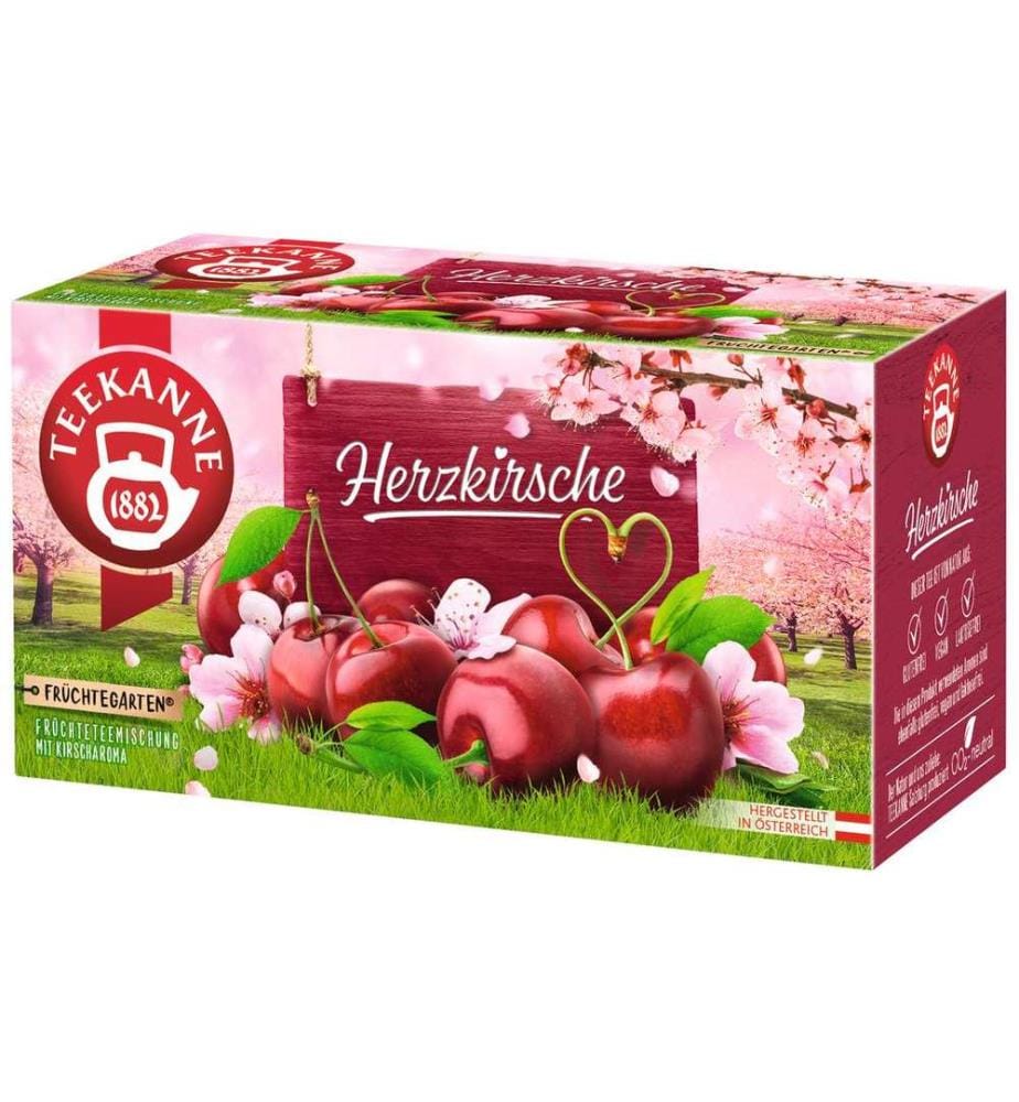 TEEKANNE - Teebeutel Herzkirsche 20 Stück