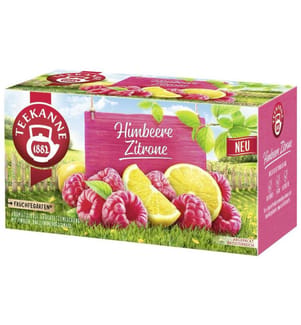TEEKANNE - Teebeutel Himbeer-Zitrone 20 Stück