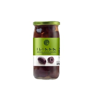 Iliada - Golden Line Bio Kalamata Oliven, entsteint 370 g