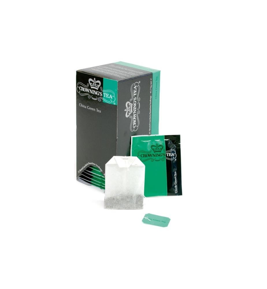 Crowning's Tea - Teebeutel China Green 25 Stück