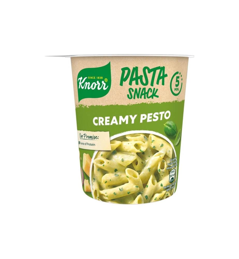 Knorr - Plat préparé Pasta Snack Creamy Pesto 68 g