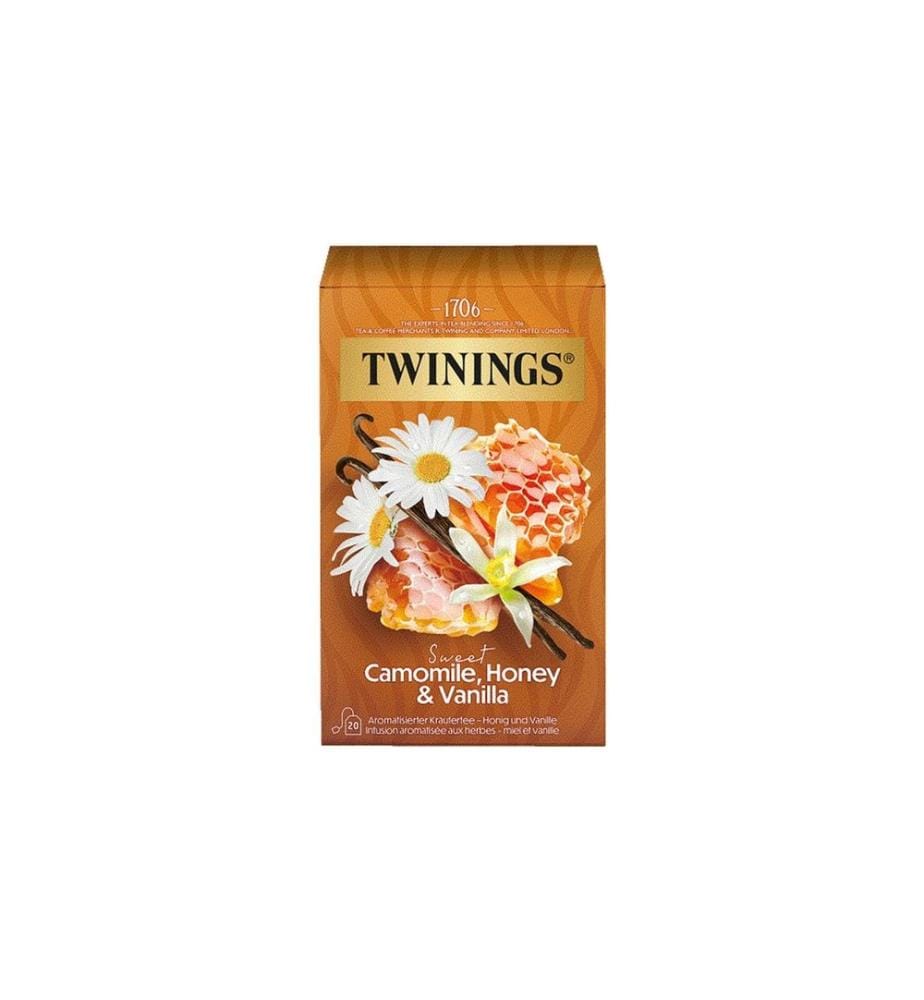 TWININGS - Sachet de thé Camomille, miel & vanille 20 Pièce/s