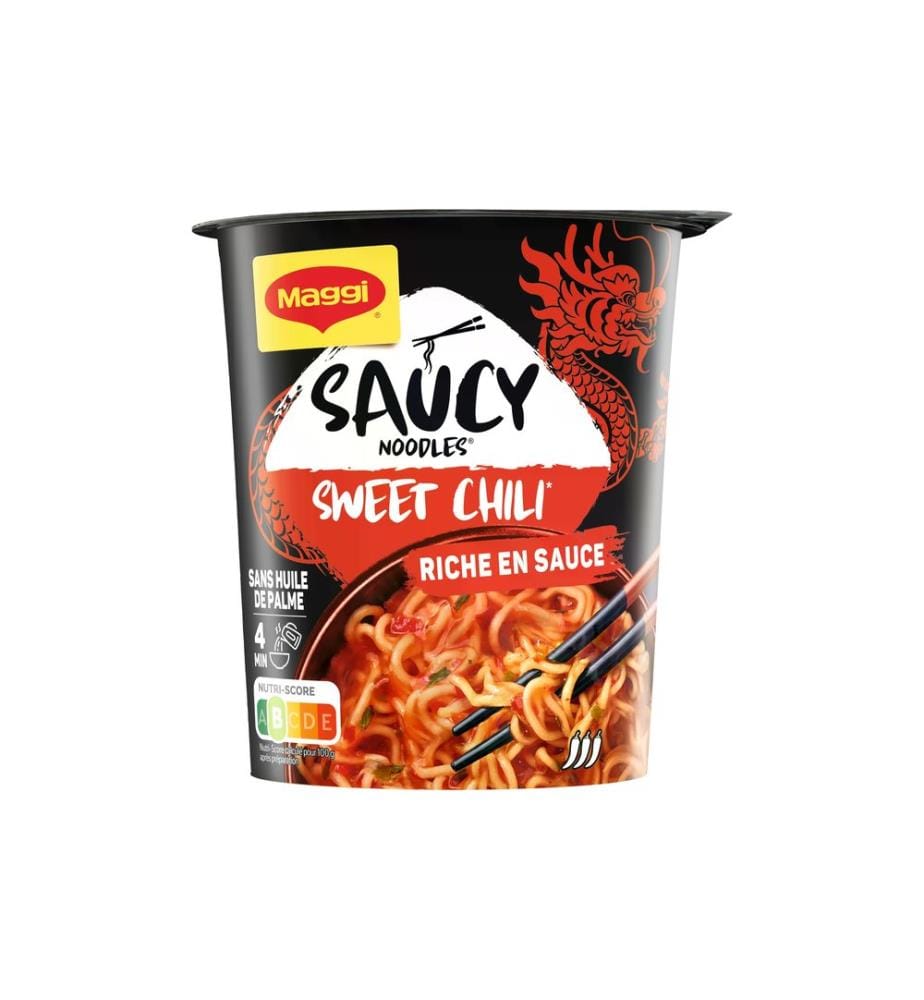 Maggi - Plat préparé Saucy Noodle Sweet Chili 75 g