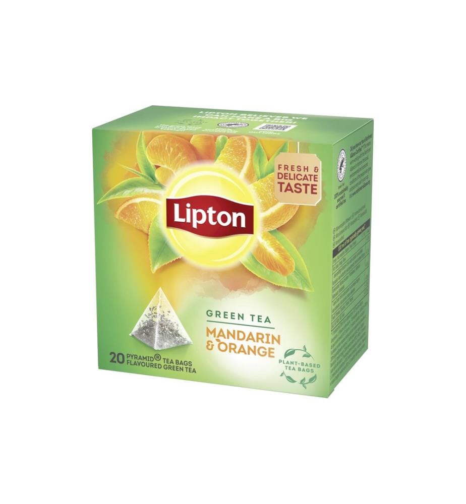 LIPTON - Teebeutel Green Mandarin & Orange 20 Stück