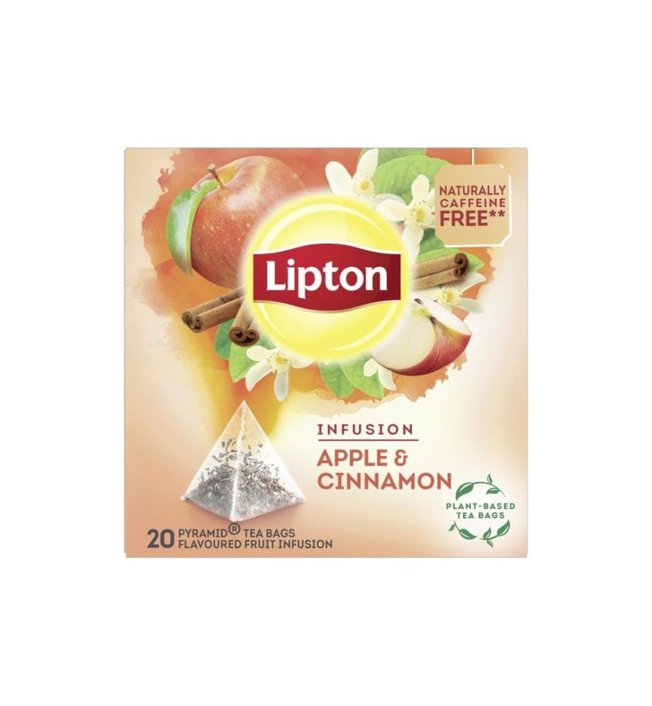 LIPTON - Teeblätter Apple & Cinnamon 20 Stück