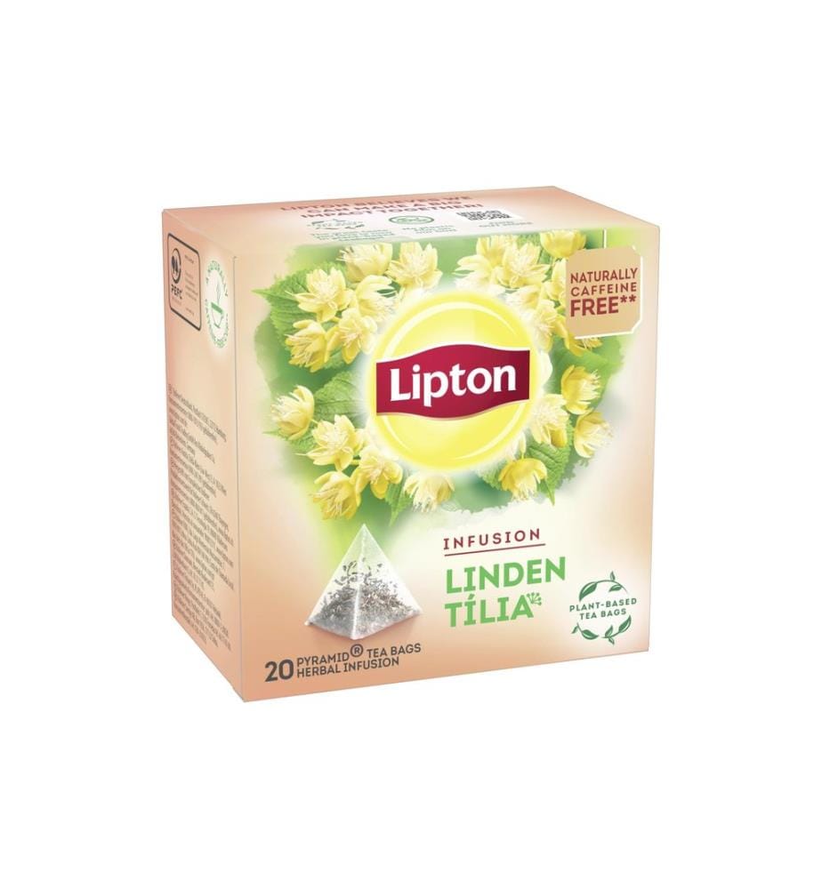 LIPTON - Teebeutel Infusion Linden 20 Stück