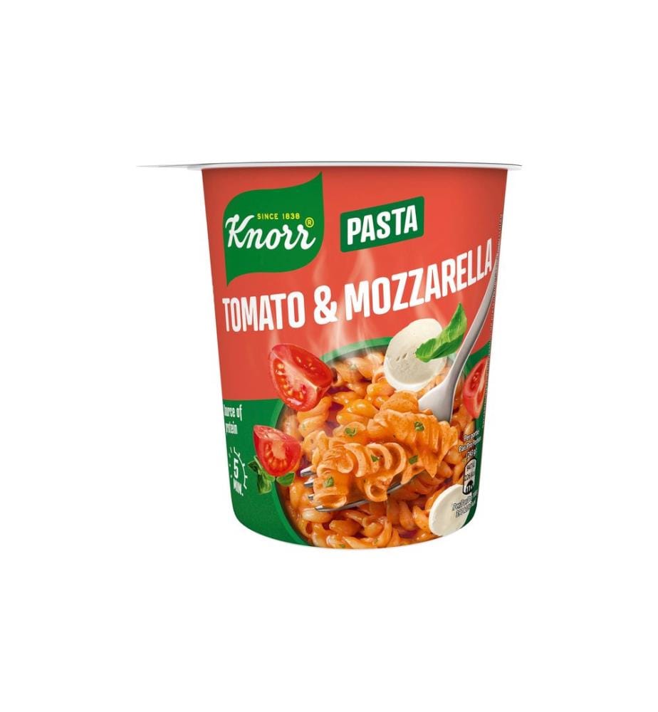 Knorr - Plat préparé Pasta Snack Tomato Mozzarella 63 g