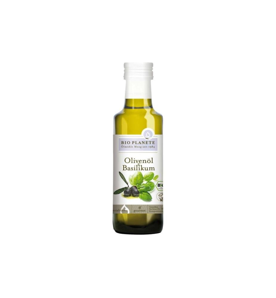 Bio Planete - Olivenöl und Basilikum 100 ml