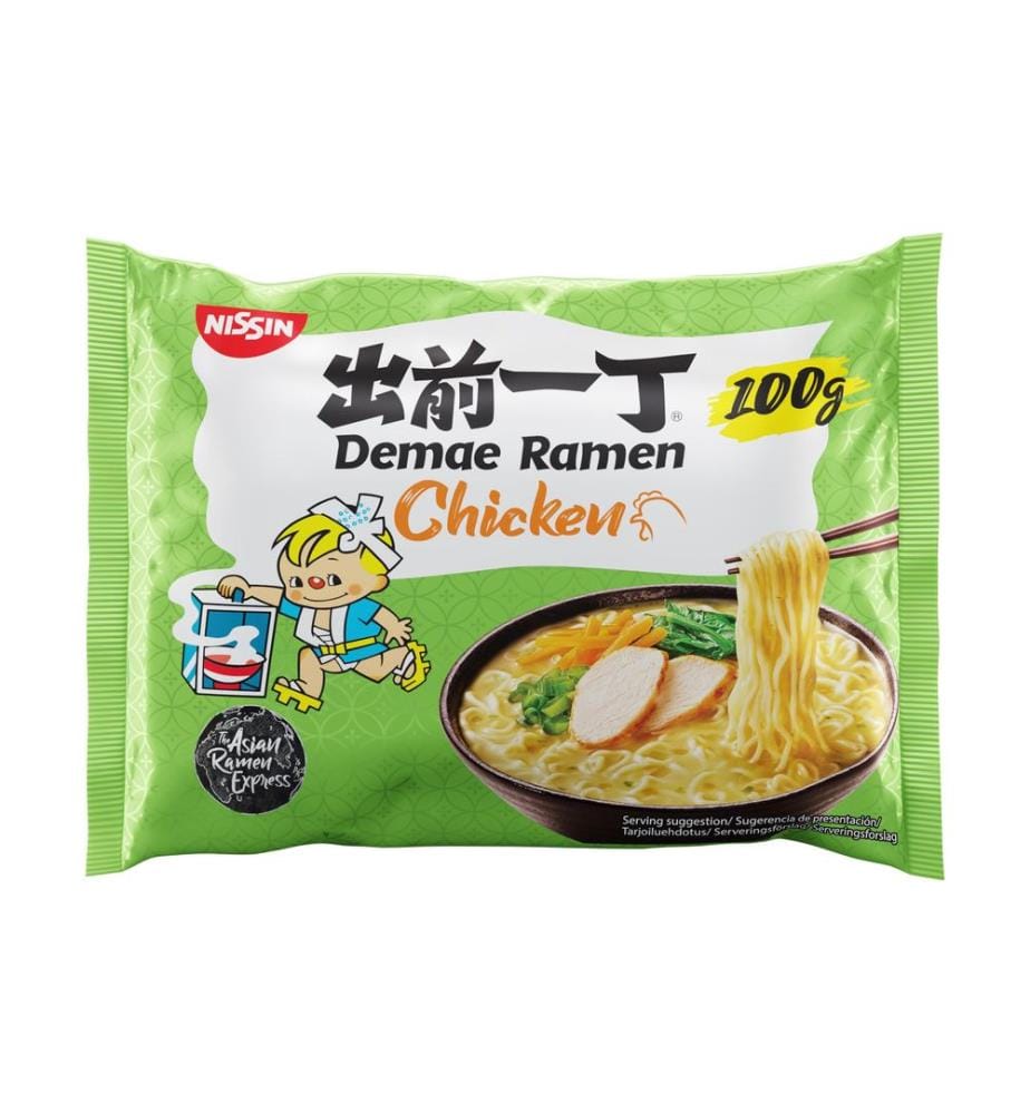 NISSIN FOOD - Fertiggericht Nudelsuppe Chicken 5 x 100 g