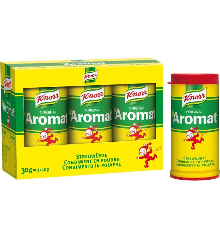 Knorr - Gewürz Aromat Streuwürze 3 x 10 g Ministreuer