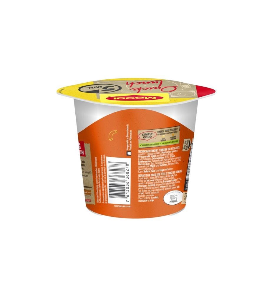 Maggi - Quick Lunch Pâtes à la sauce au fromage 63 g