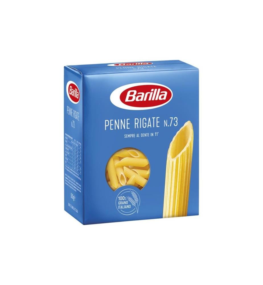 BARILLA - Teigwaren Penne Rigate n.73 500 g