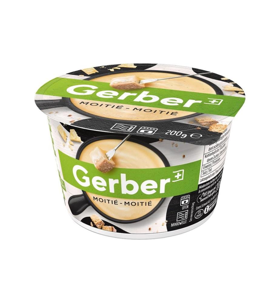 GERBER - Fondue Moitié-moitié Mikro 200 g