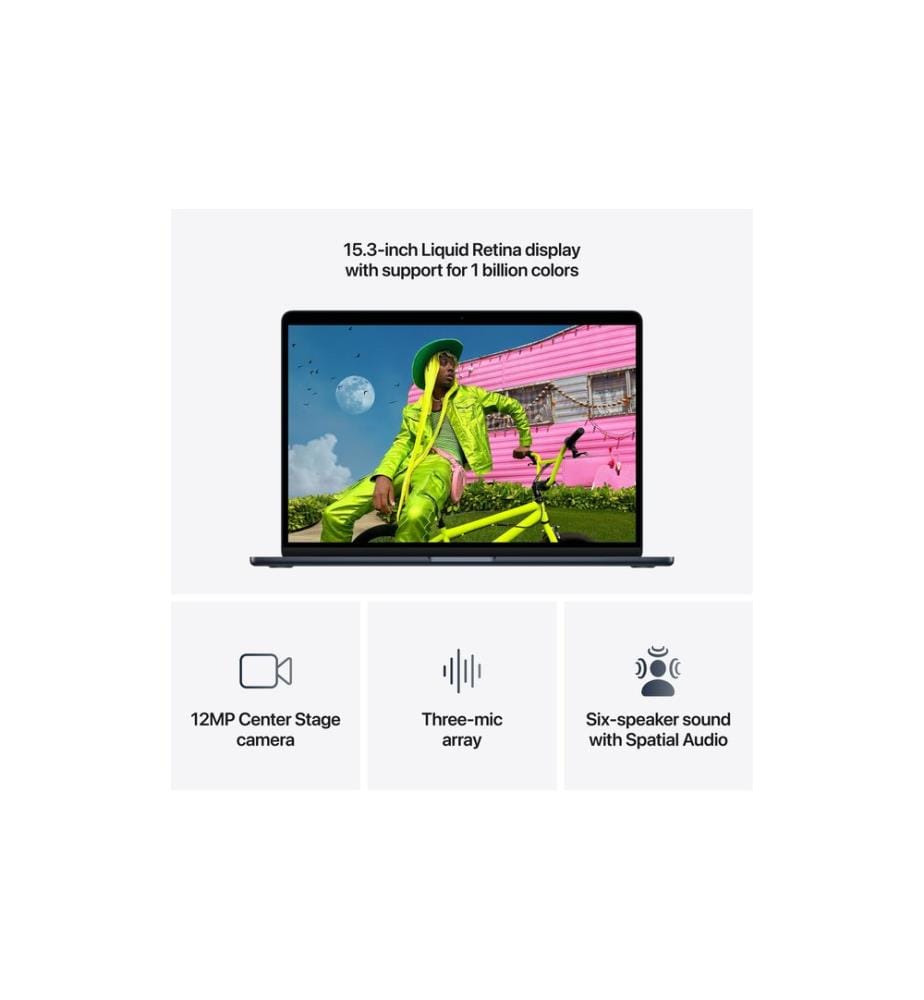 Apple MacBook Air 15' 2026 M5 10C GPU / 16 GB / 1 TB Midnight