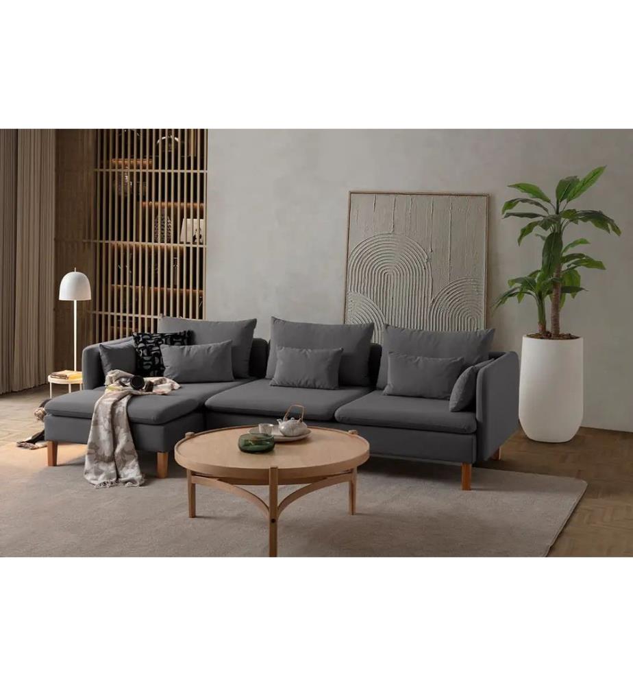 Canapé d'angle Flexy Relax - Anthracite