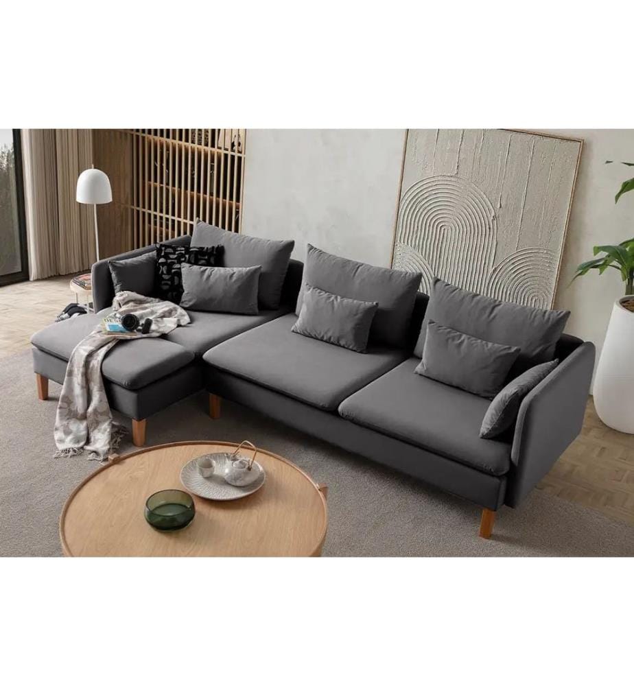 Canapé d'angle Flexy Relax - Anthracite