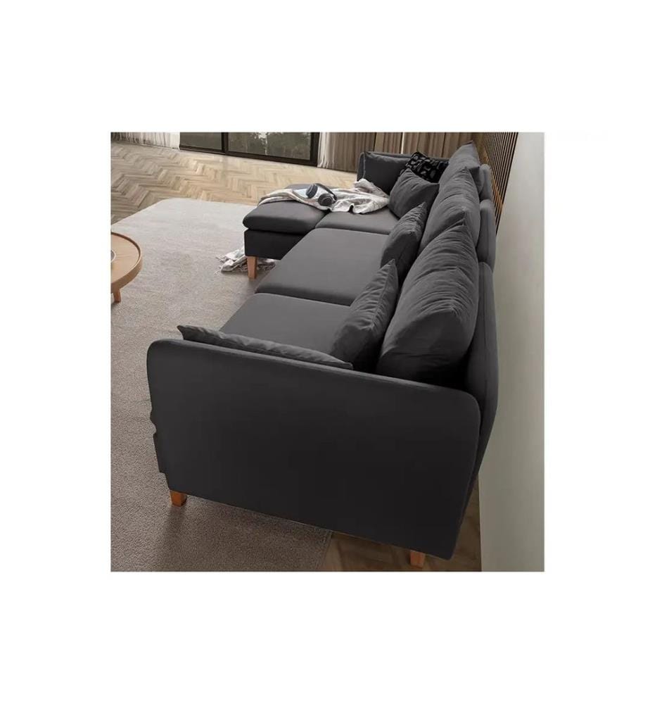 Canapé d'angle Flexy Relax - Anthracite