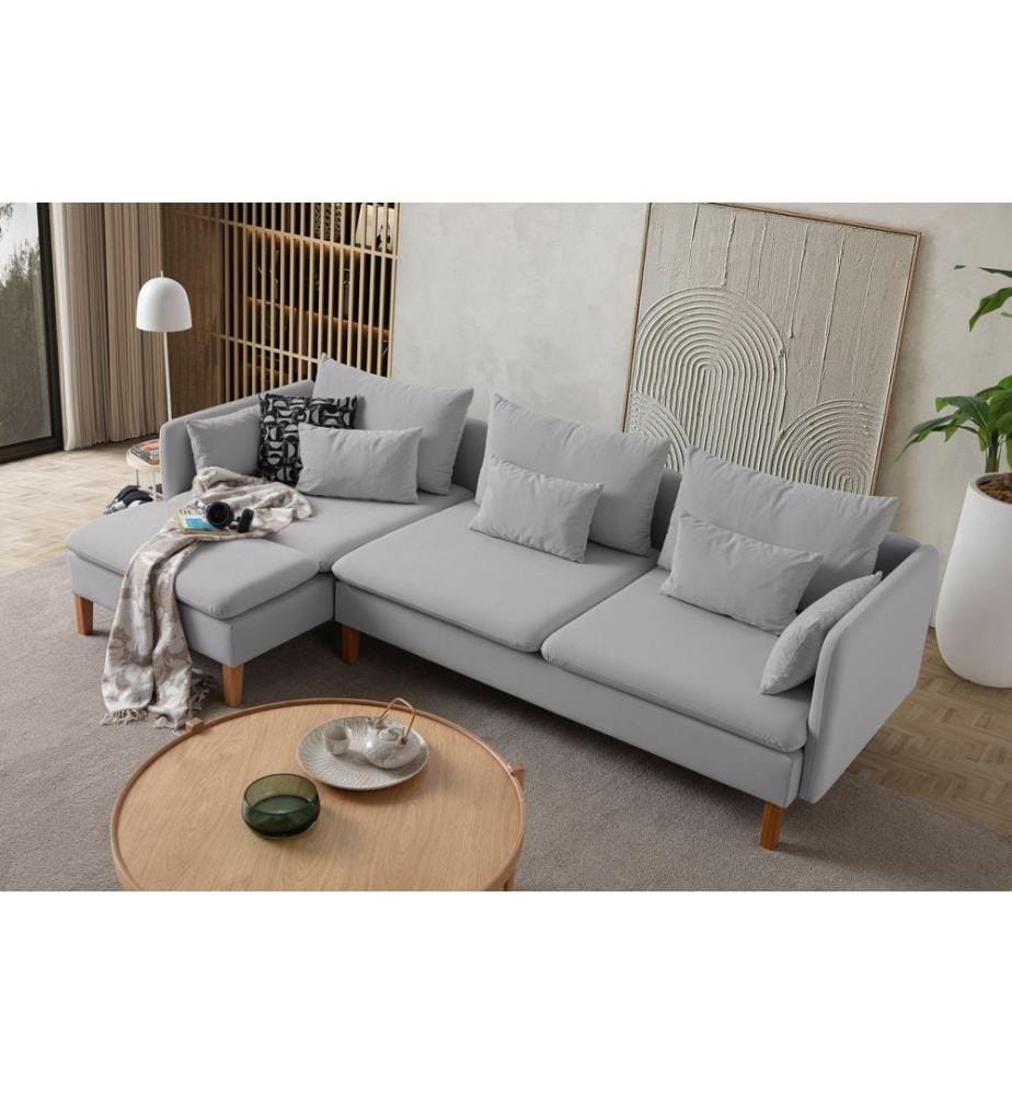 Canapé d'angle Flexy Relax - Gris