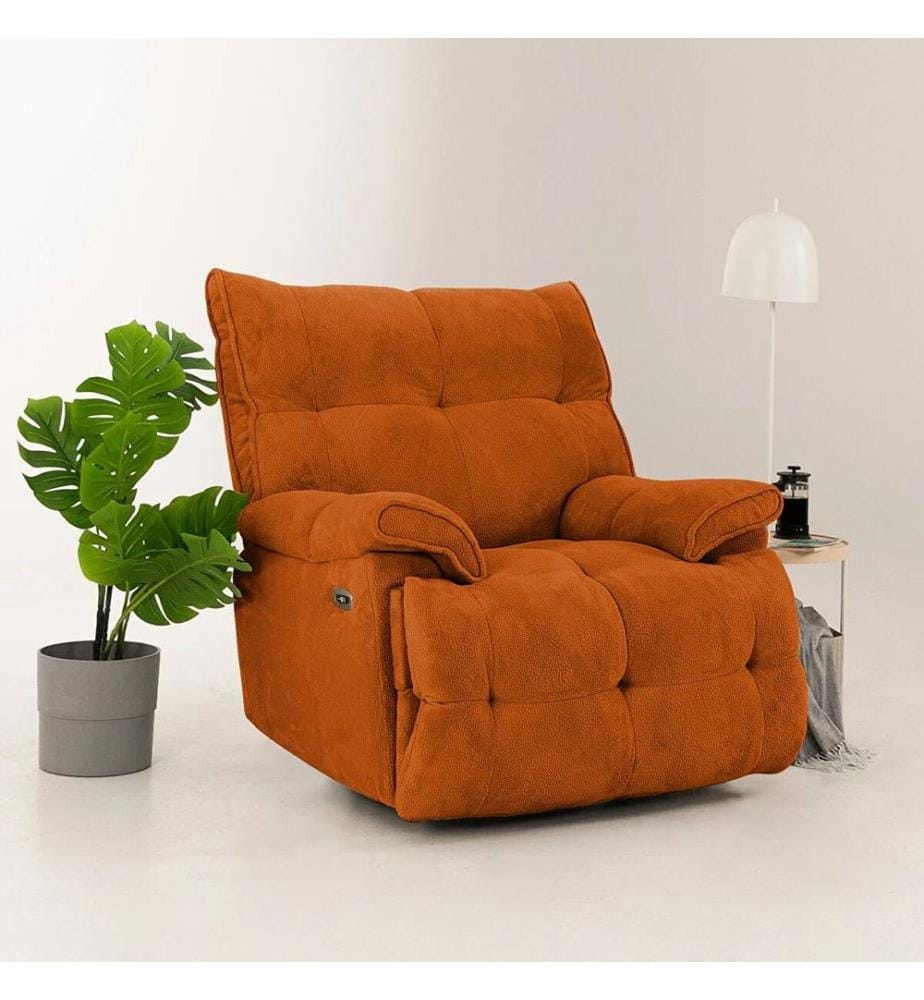 Soft Electric recliner - Red Tuile