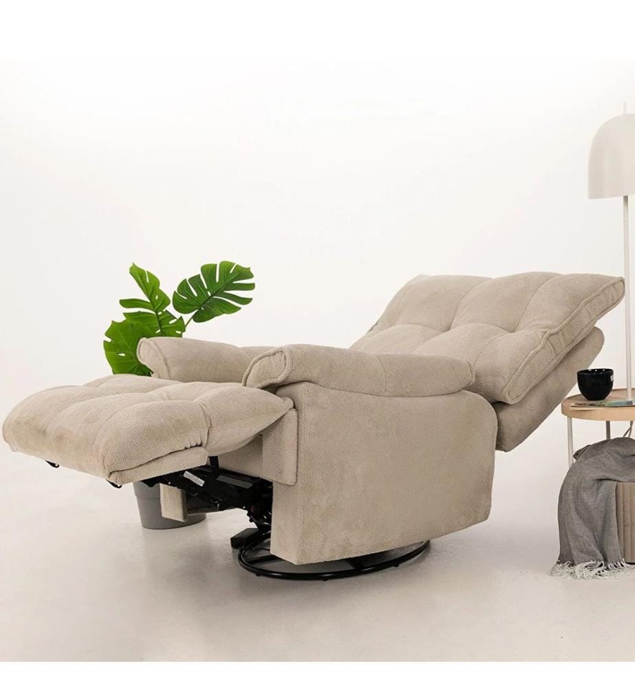 Fauteuil inclinable Soft Electric - Crème