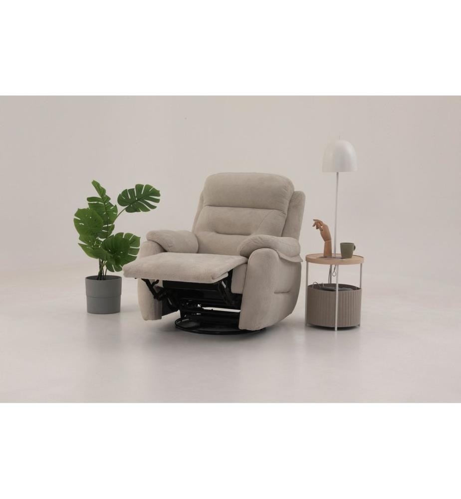 Fauteuil inclinable Comfort Manuel - Crème