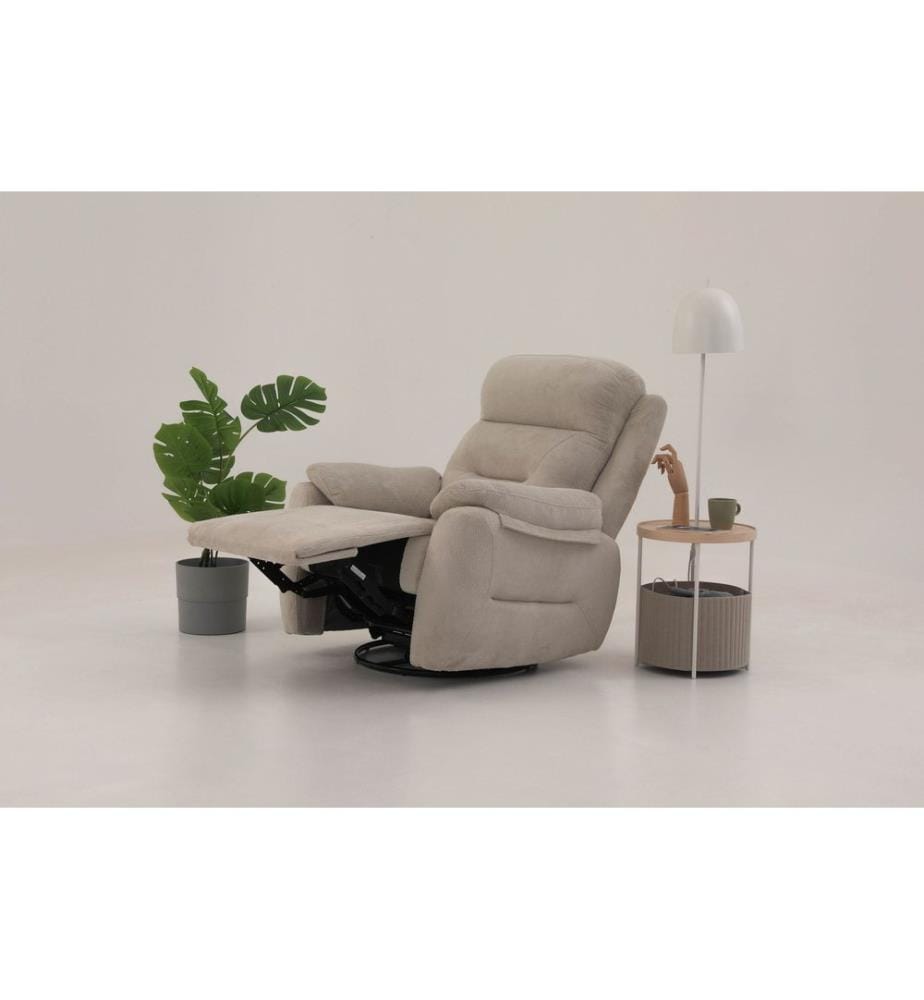 Fauteuil inclinable Comfort Manuel - Crème