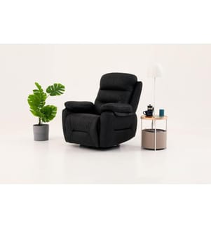 Fauteuil inclinable Comfort Manuel - Noir