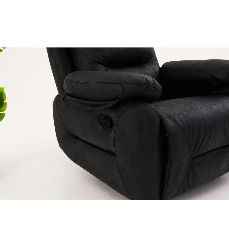 Fauteuil inclinable Comfort Manuel - Noir