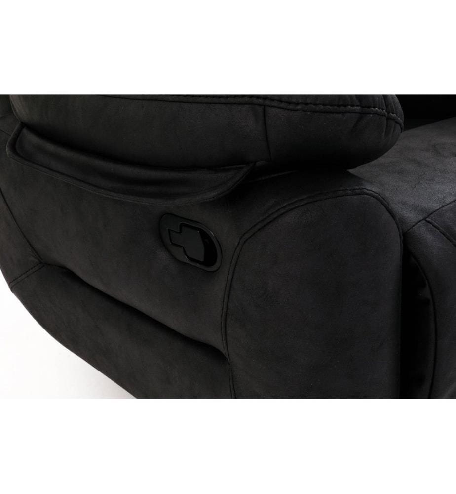 Fauteuil inclinable Comfort Manuel - Noir