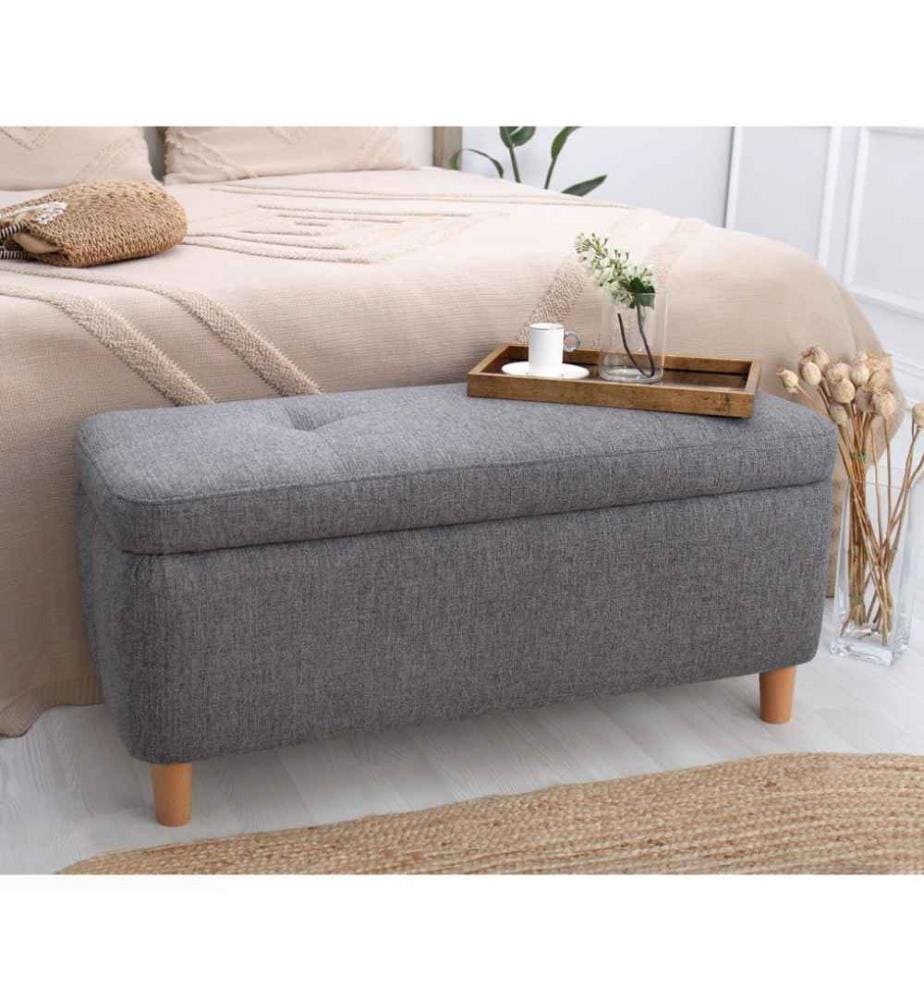 Pouf Rocio - Gris Foncé