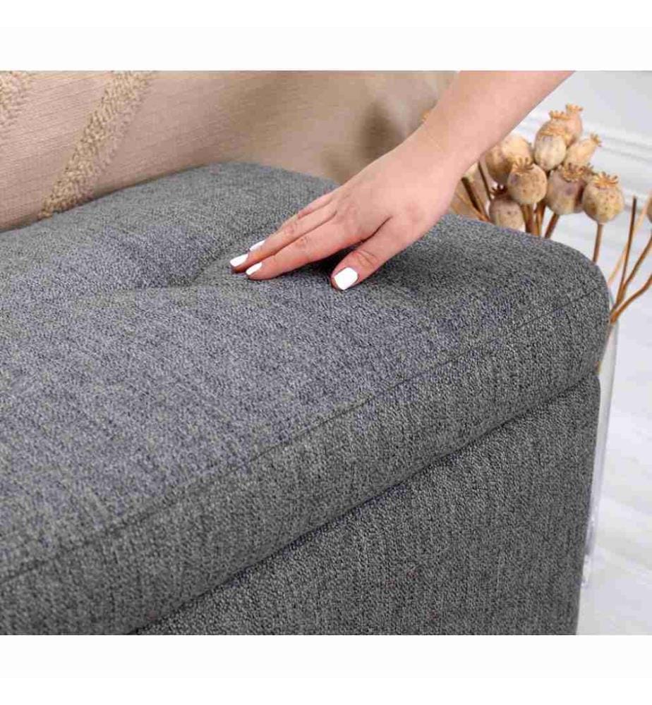 Pouf Rocio - Gris Foncé