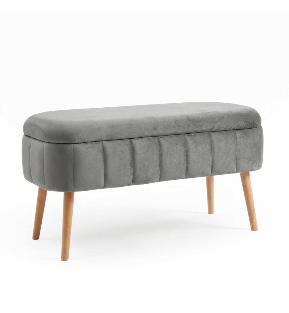 Oslo pouffe - Anthracite