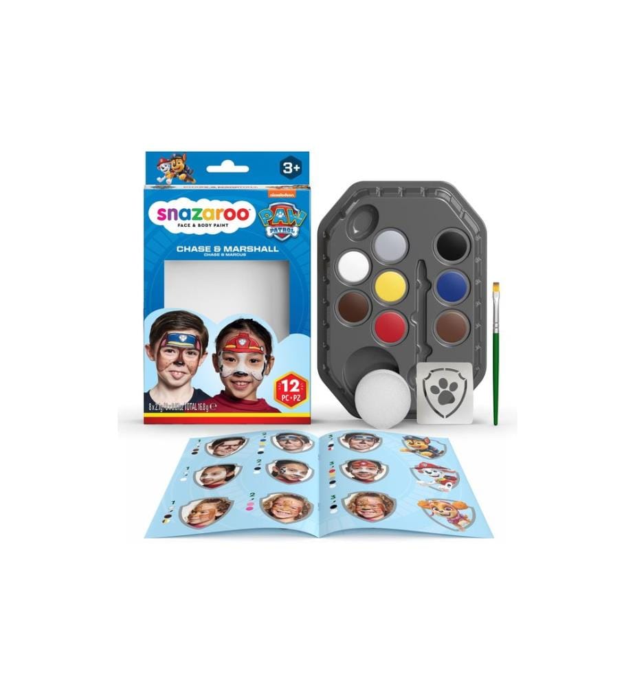 Snazaroo - Schminkpalette Paw Patrol Chase & Marshall