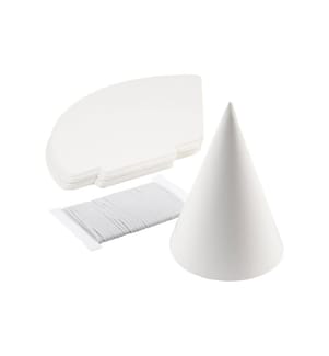 CREATIV COMPANY - Chapeaux de fête 50 pièces, blanc