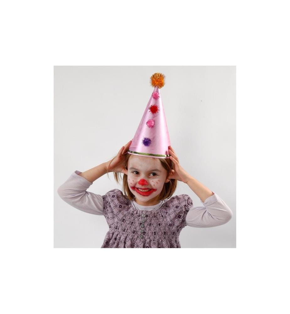 CREATIV COMPANY - Partyhüte 50 Sück, Weiss