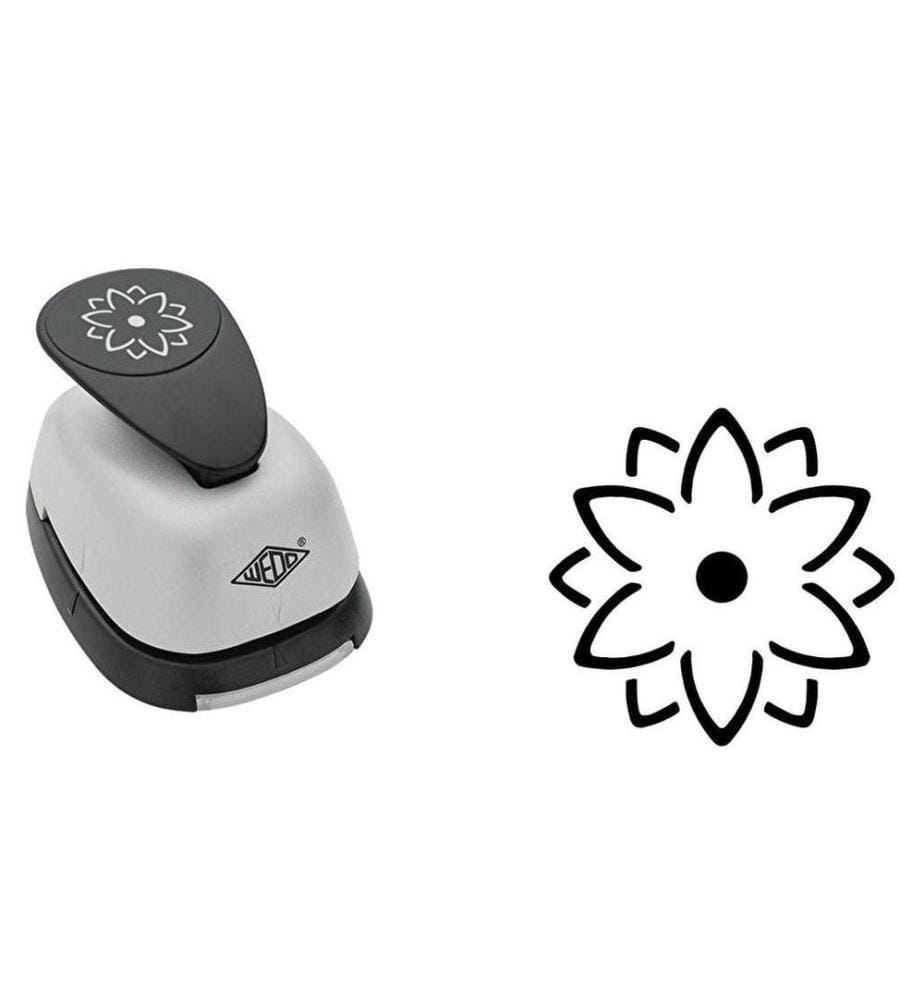 WEDO - Motivstanzer 3D Blume, 3.5 cm