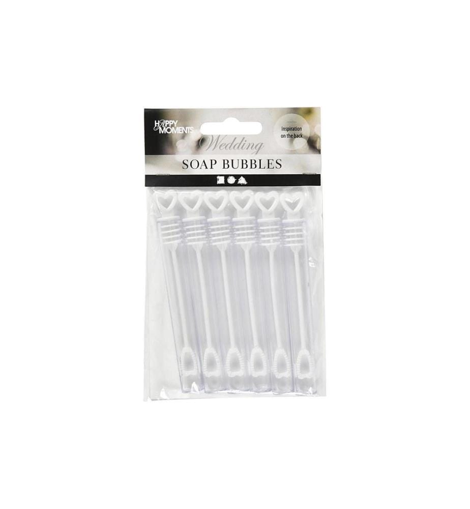 CREATIV COMPANY - Partyaccessoire Seifenblasen 4.5 ml, 6 Stück