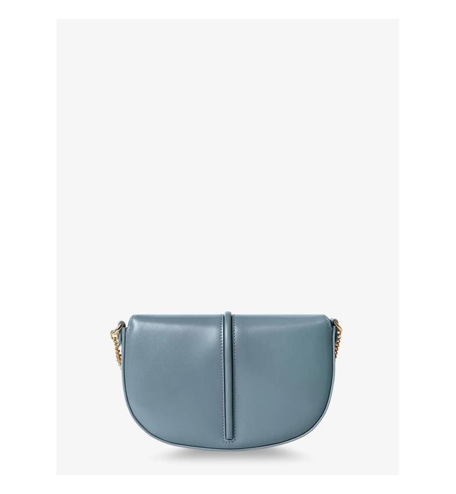 Fendigraphy-Umhängetasche mit Kette - Blau