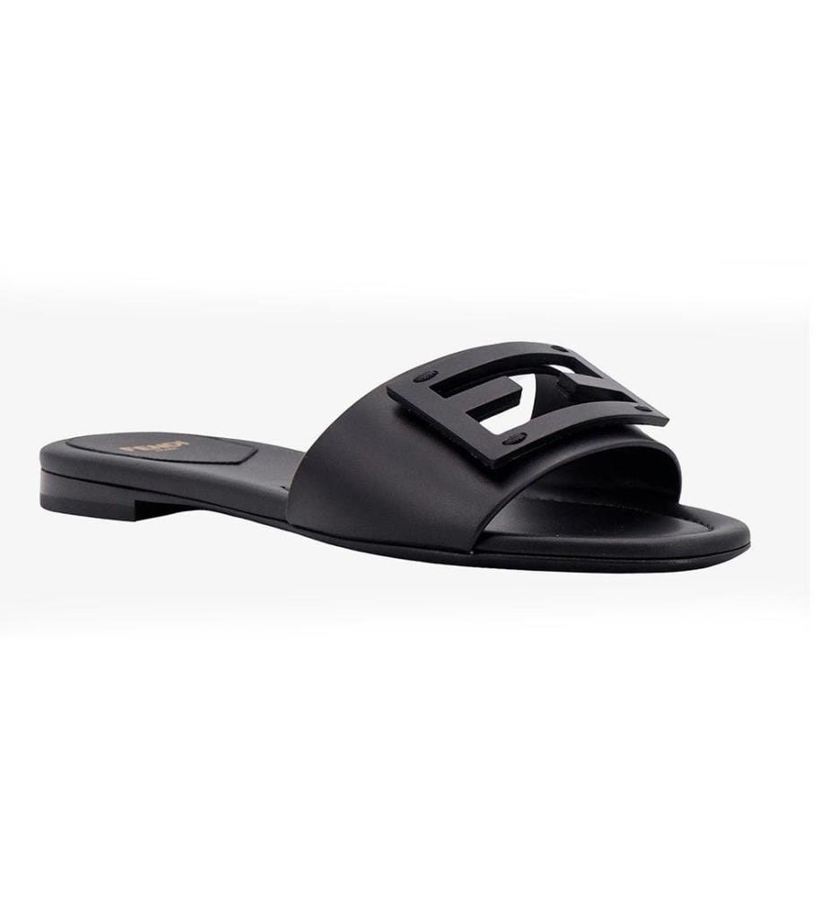Mules « Baguette » en cuir - Noir