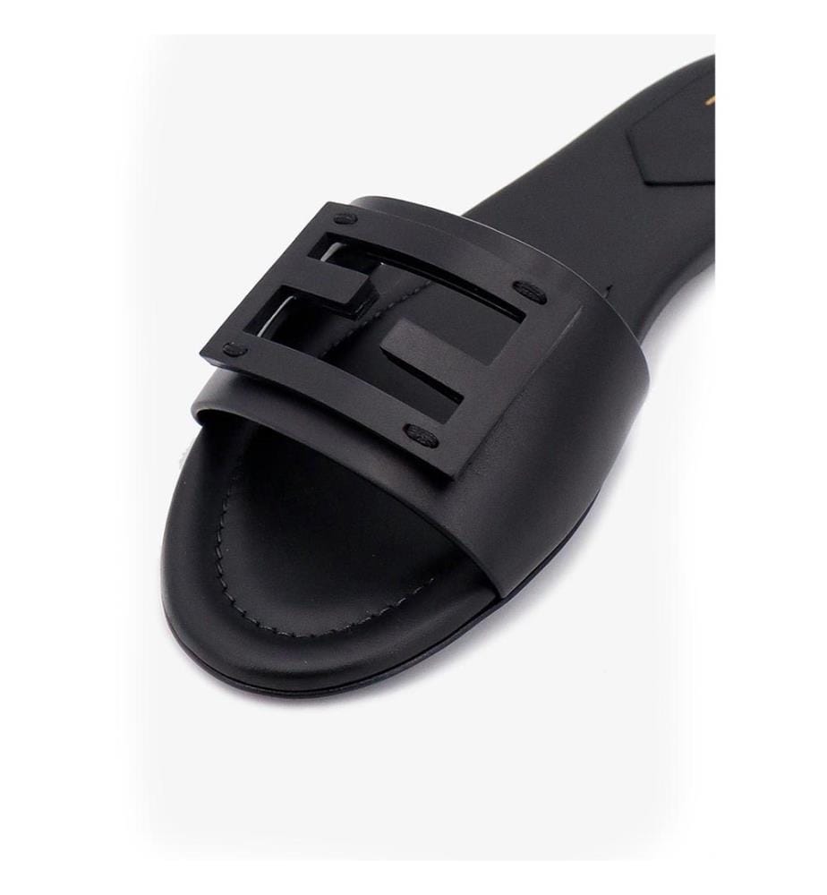 Mules « Baguette » en cuir - Noir