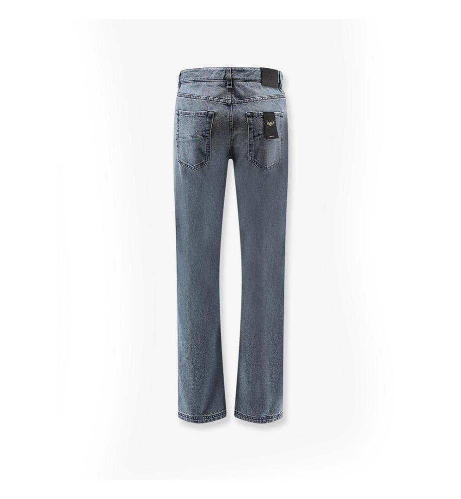 Jeans classique à cinq poches - Bleu