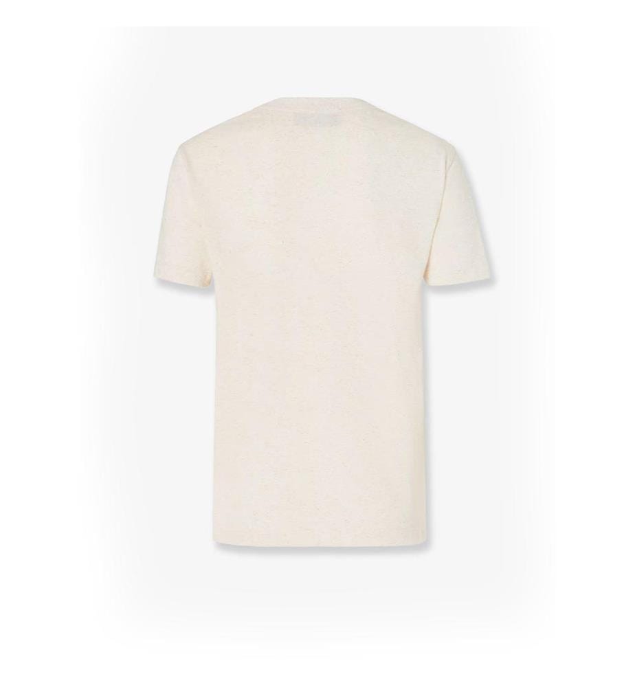 T-Shirt aus Baumwollmischung – Weiss